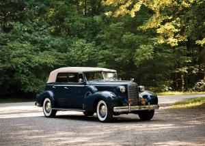 Cadillac Series 75 Convertible Sedan by Fleetwood 1937 года